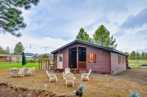 Oregon Cabin on Pine Hollow Reservoir w/Mtn View!
