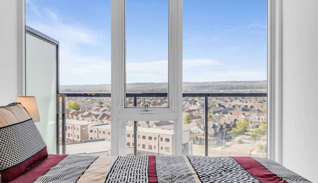 Panoramic Bliss & Urban Vista w/ Private Balcony in Burlington