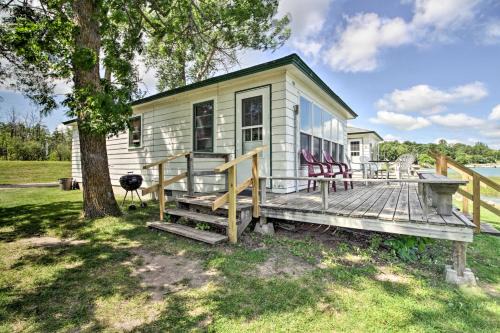 Pet-Friendly Beachfront Dent Cabin w/Grill!