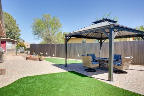 Putting Green & Patio: Central Prescott Home