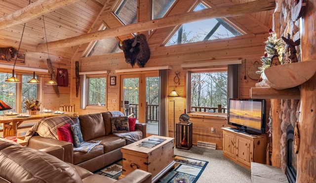 Rustic Ridge Cabin 104 - Private Woodland Retreat near Devil's Lake State Park
