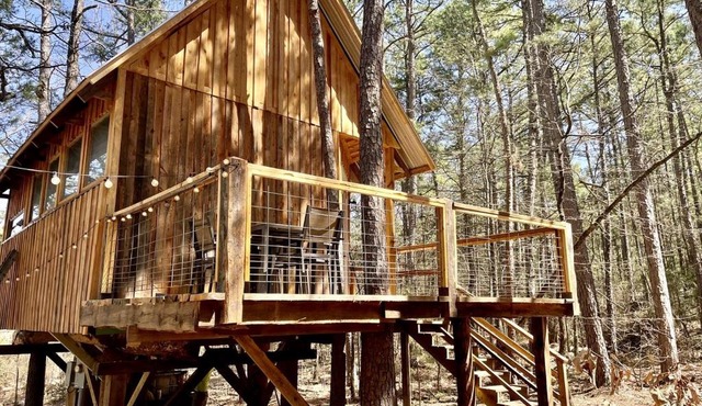 Rustic Tree House Nestled in the Heart of Ouachita National Forest, Arkansas
