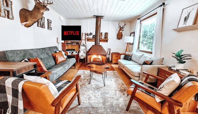 Serene Cabin with Hot Tub & Sauna on ATV trails near Lake Arbutus