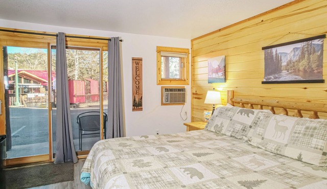 Spacious Lower-Level Hotel King with Views 101-107