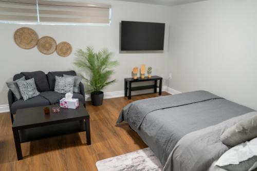 Studio Apartment B - Full Kitchen - Cozy and Modern in Brampton