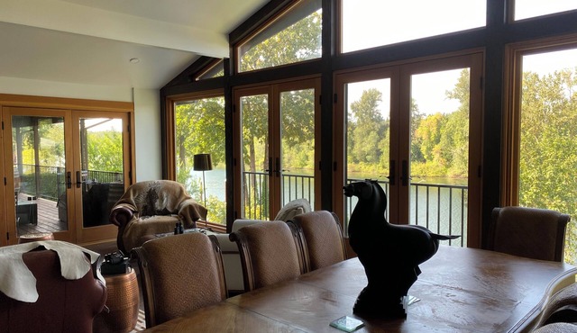 Stunning Estate On the River in a State Park with Pool, Swim Spa Horse Corral.