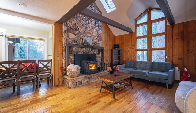 Stunning Views 2 bedroom Cabin in wonderful Forest Falls w/strong WiFi