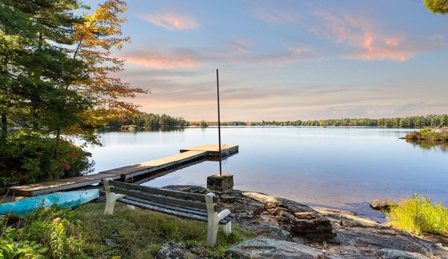 Sunset Point | Kahshe Lake -Private Oasis w/Full Size Tennis Court & Waterslide
