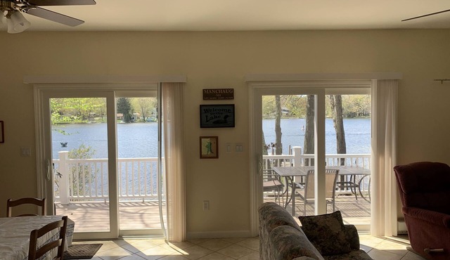 Sunset View Lake Front Home Rental in Sutton