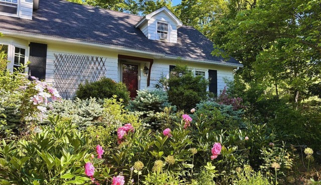 Tranquil Treetop Guest House + Gardens in the Berkshires Upper Hudson Valley