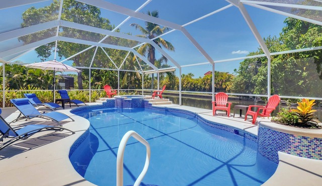 Waterfront Pool Villa with Sail Boat access to the Gulf