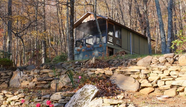 Welcome to Black Mountain Stomping Ground's Auntie's Attik w Mtn Views/porch