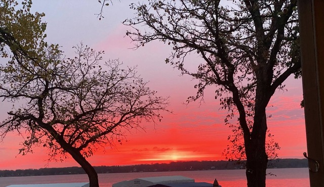 West Lake Okoboji Rental. On the water with great green space.