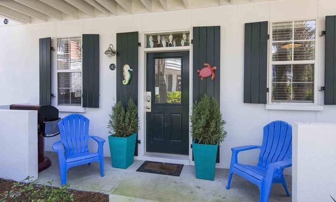 Seagrove Beach House | Coastal Bungalow, Near Beach with Pool