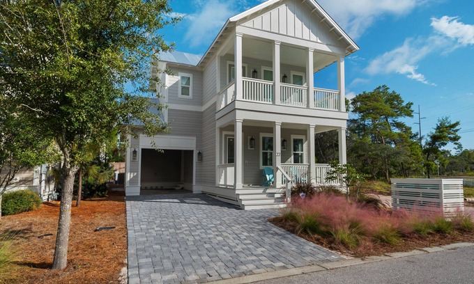Grayton Beach House | Grayton Beach Vacation House- park your car, hop on a bike, explore!
