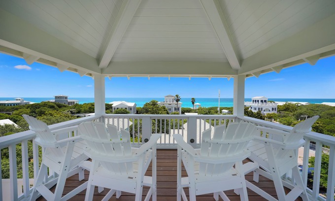 Seaside House | Just Renovated New Tower w/Stunning Gulf Views + 2 Adult Bikes!