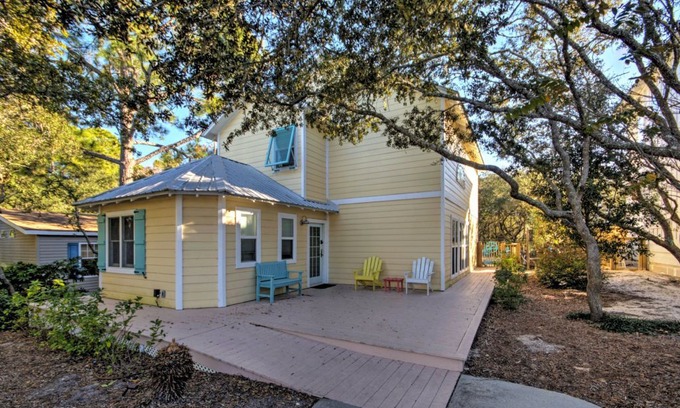 San Juan House | Latitude Adjustment, Seagrove with Private Heated Pool, Pet Friendly