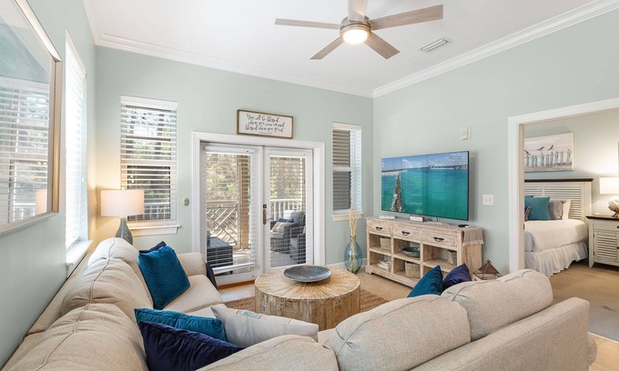 Seagrove Beach Condo | Seagrove Highlands 2105 - 30A, Community Pool, Bikes Included, Near Seaside!