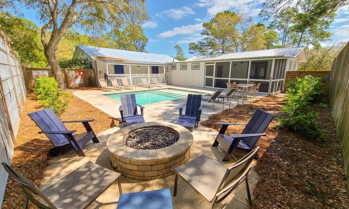 Seagrove Beach House | The Hideaway, Private Heated Pool, Game Room, Pet Friendly, Available Oct 19-30!