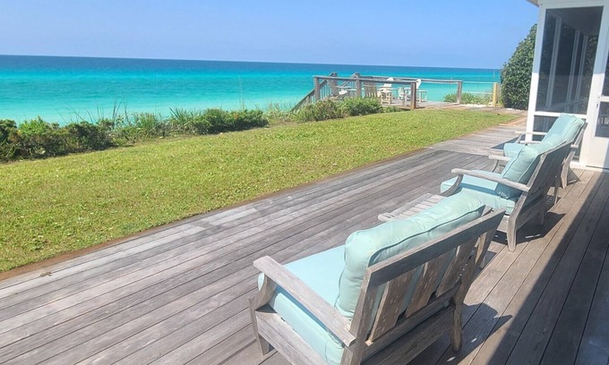 Seagrove Beach House | Yellow House, Gulf Front, Private Steps to Beach, Available Nov 9-14!