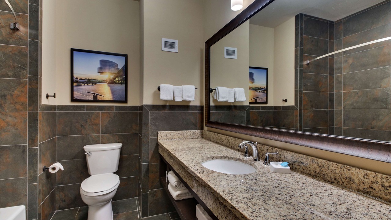 Photo of Bathroom in Downtown Cleveland