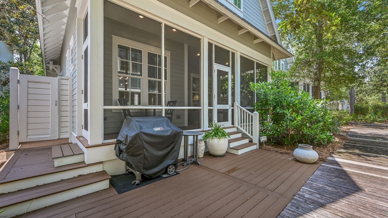 Photo of Patio Balcony in WaterSound West Beach