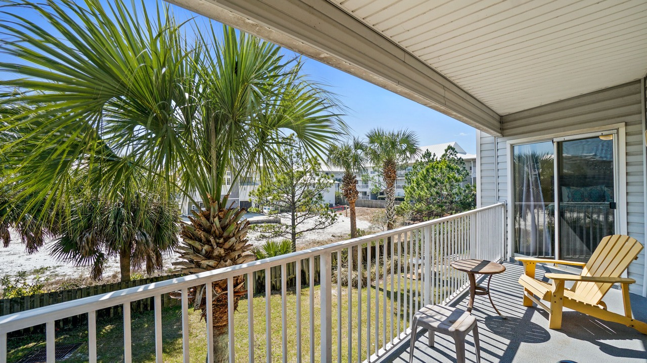 Photo of Patio Balcony in Seagrove Beach