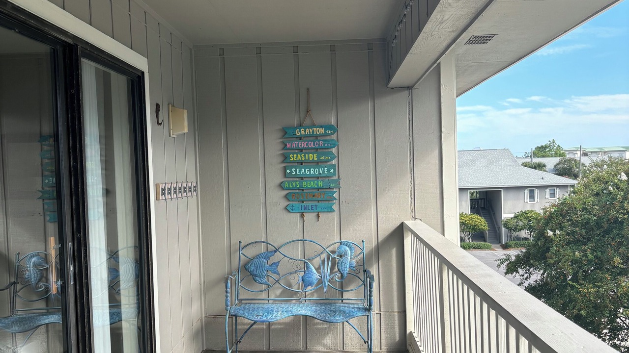 Photo of Patio Balcony in Seagrove Beach