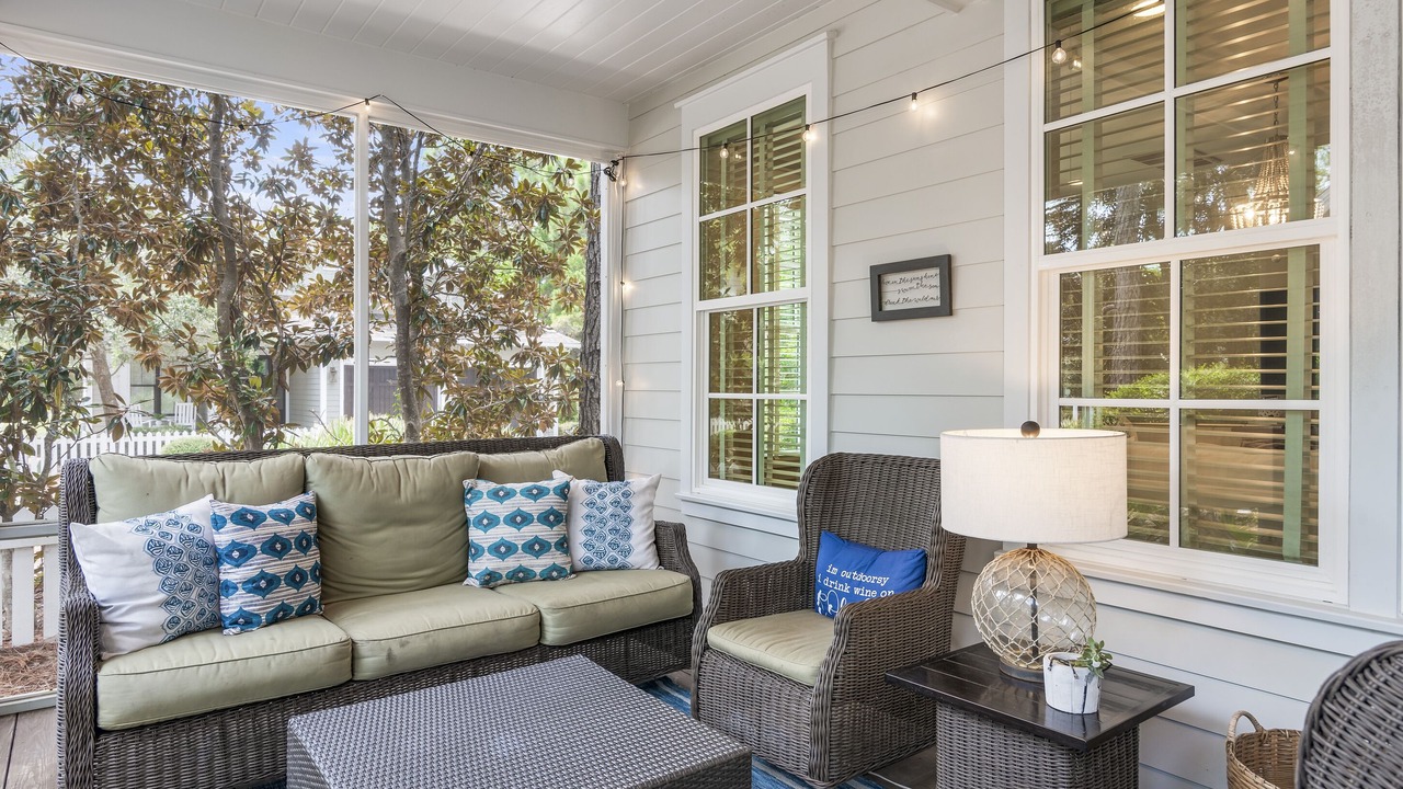 Photo of Patio Balcony in WaterSound West Beach