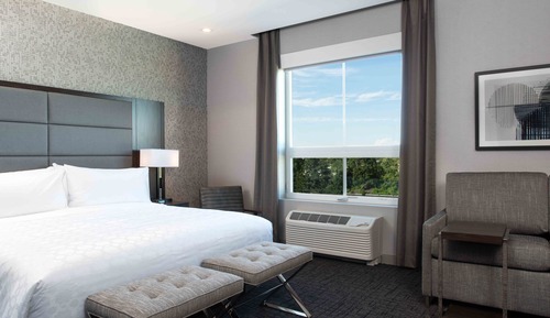 Studio Suite, 1 King Bed, Accessible, Non Smoking (Roll-in Shower, Kitchen)