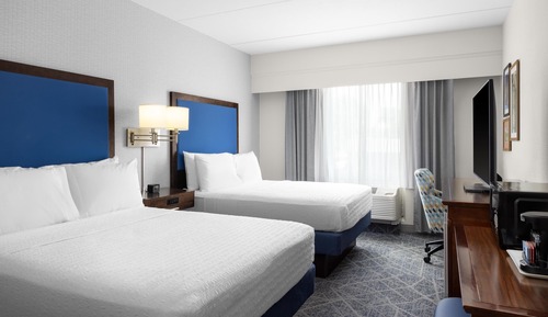Room, 2 Queen Beds, Non Smoking, Refrigerator & Microwave