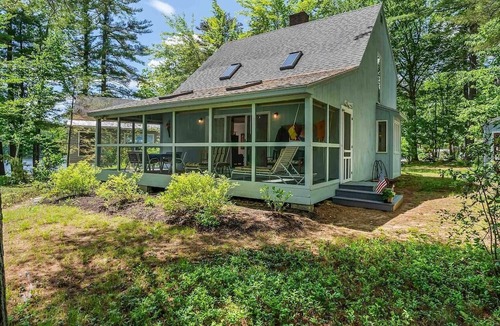 Shapleigh House | Lakefront Home with Private Dock, Kayaks/SUPs and beautiful spring and summer views.